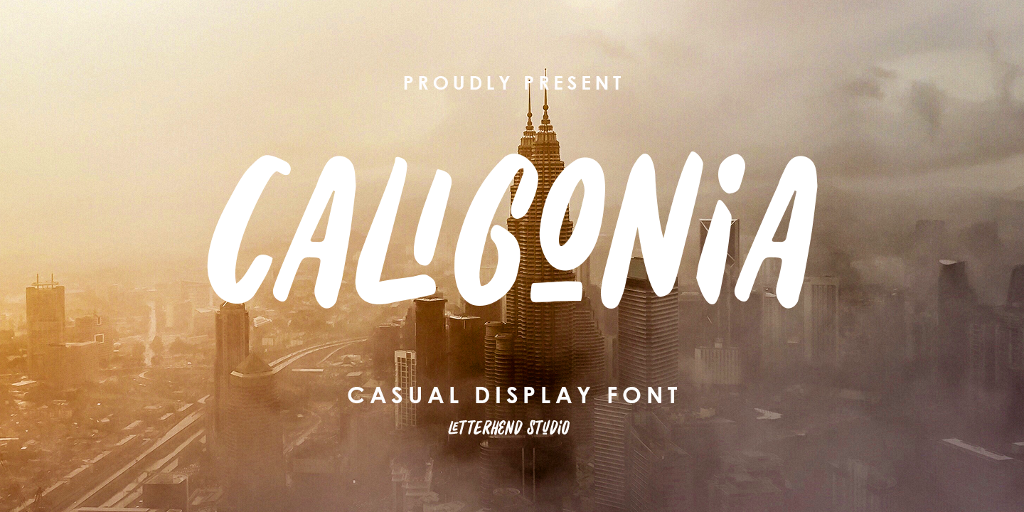 Example font Caligonia #10